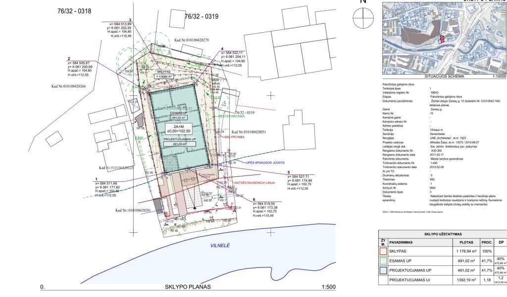 Zarasų 15 (Zarasų g. 15) - Multi apartment - visualization