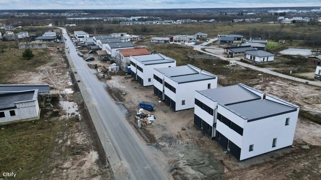 Užutrakio g. 34, 36, 38 (Užutrakio g. 34, 36, 38) - Row housing - construction photos