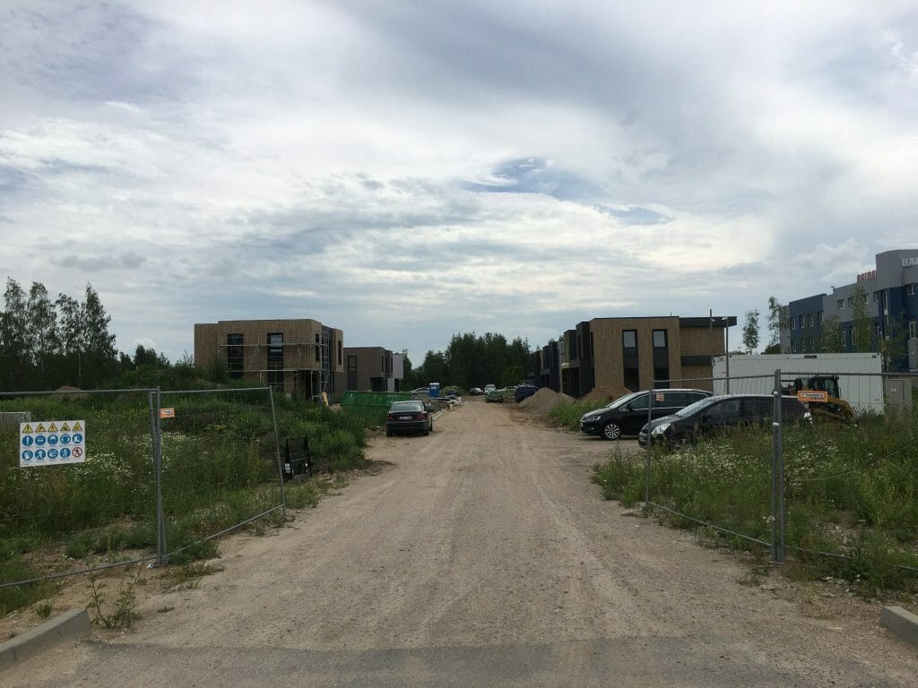 Ąžuolio namai 1 etapas (Povilo Revento g.) - Ridaelamu - ehituse fotod