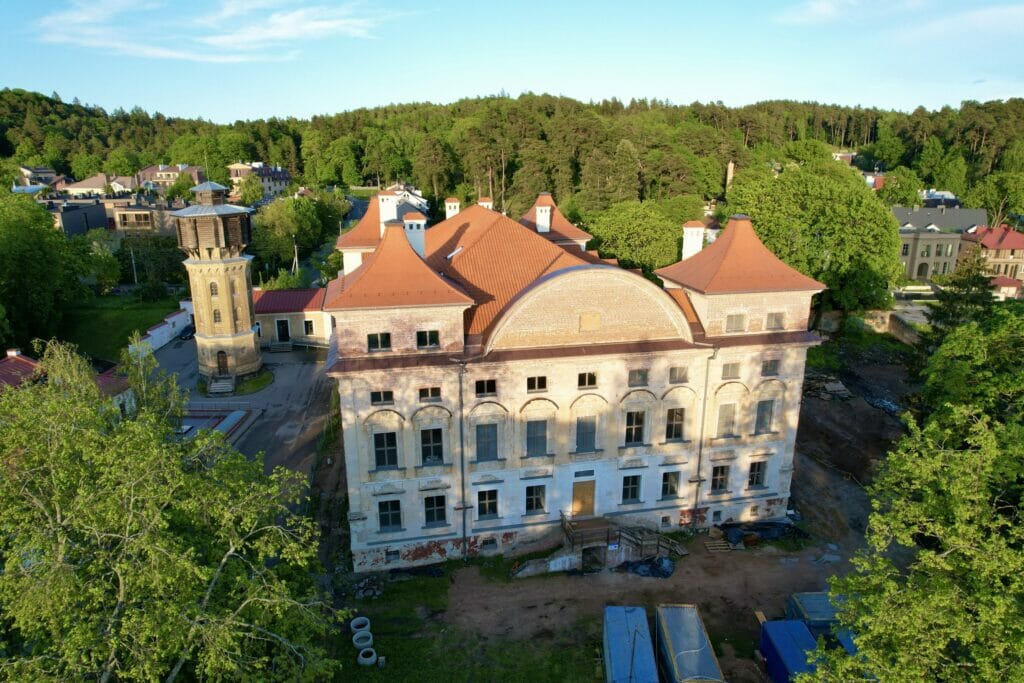Sapiegų rūmai (L. Sapiegos g. 13) - Cultural center - construction photos