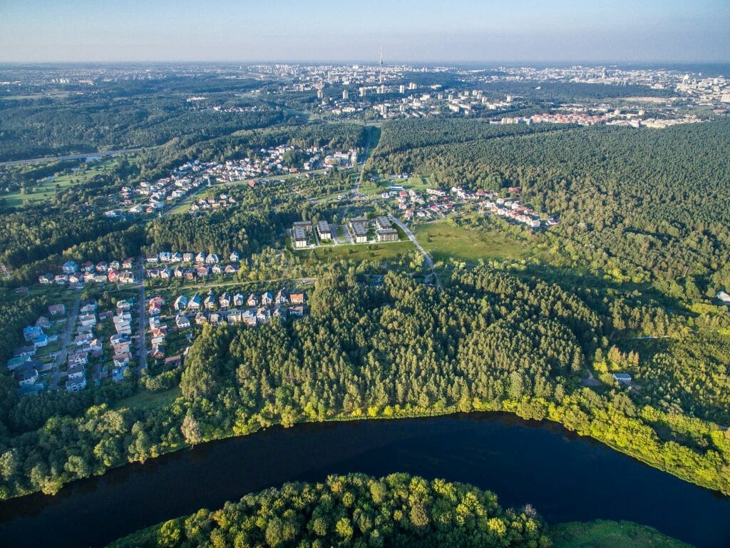 Lazdynėlių vingis 1-2 etapai (Lazdynėlių g. 38, 38A) - Multi apartment - visualization