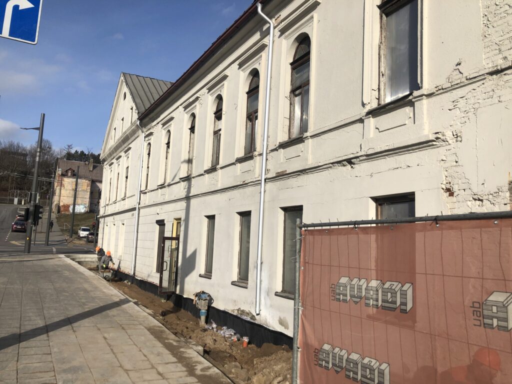 Viešbutis Gimnazijos g. 2, 4, Šv. Gertrūdos g. 17 (Gimnazijos g. 2, 4, Šv. Gertrūdos g. 17) - Hotel - construction photos