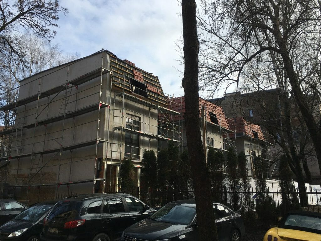 Pylimo g. 12 (Pylimo g. 12) - Row housing - construction photos