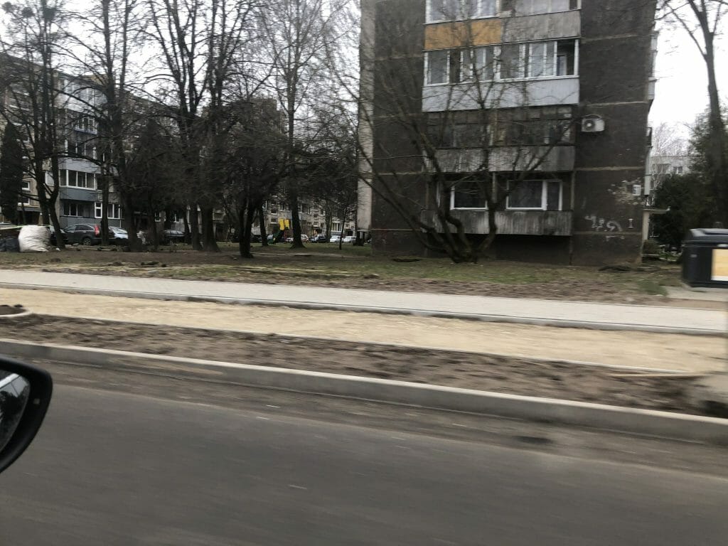 Kovo 11-osios g. rekonstrukcija (Kovo 11-osios g.) - Bike path, Street - construction photos