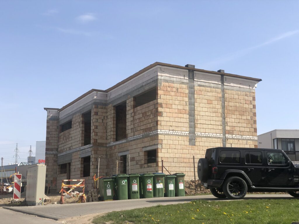 Partizanų g. 81 (Partizanų g. 81) - Row housing - construction photos