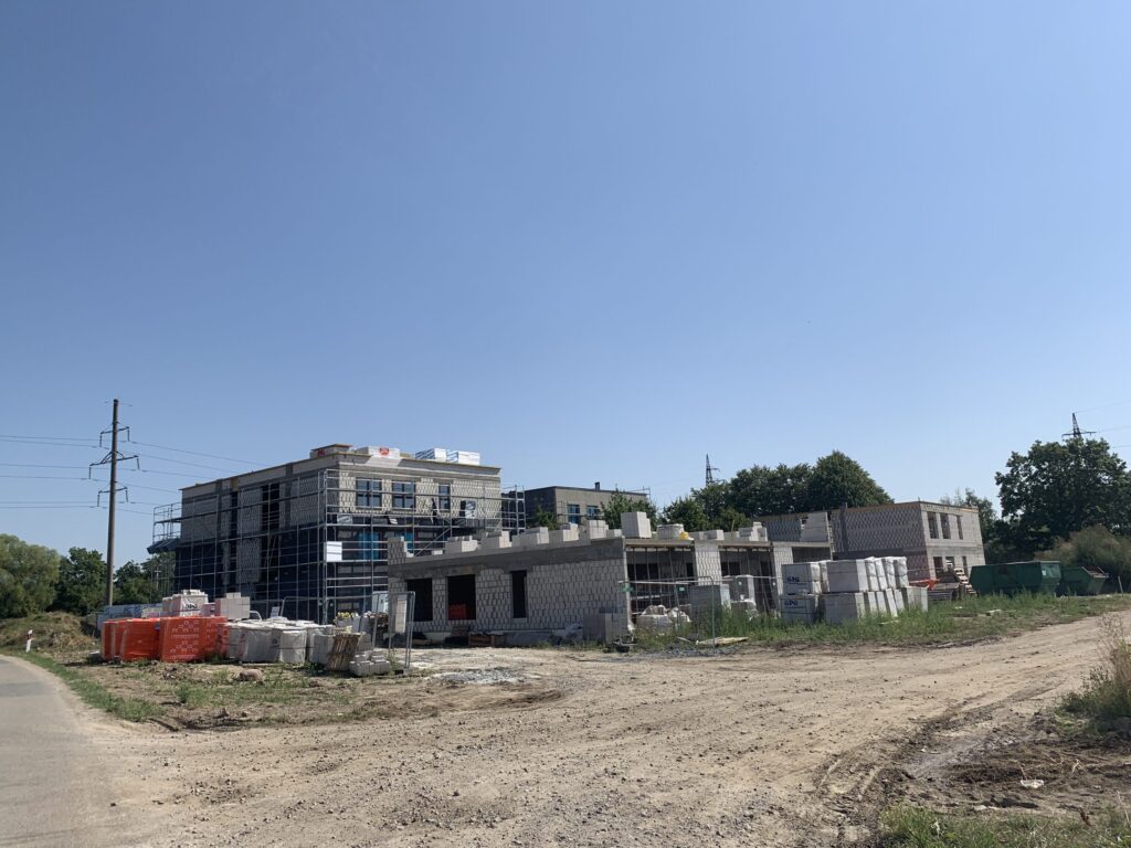 Ąžuolų alėja Paupiuose | 1 etapas (Klemiškės g. 18) - Multi apartment - construction photos