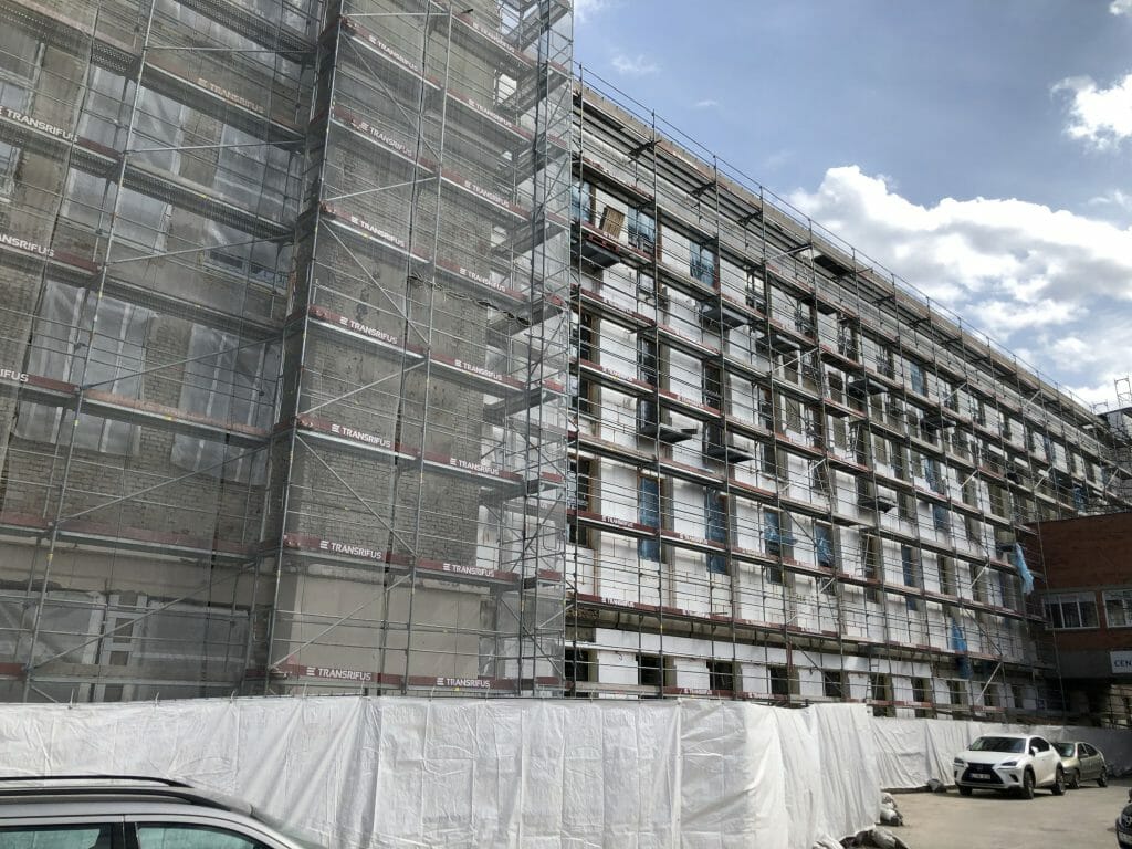 CITUS Radio City I etapas (Nida ir Banga) (Žemaičių g. 31) - Lofts - construction photos