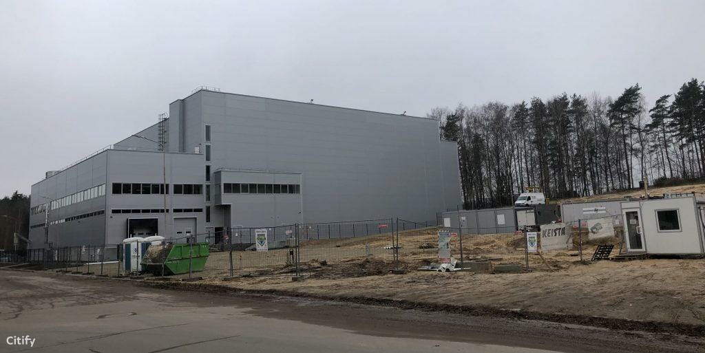 Reisswolf sandėlis 1 etapas (Motorų g. 11) - Warehouse / Distribution center - construction photos