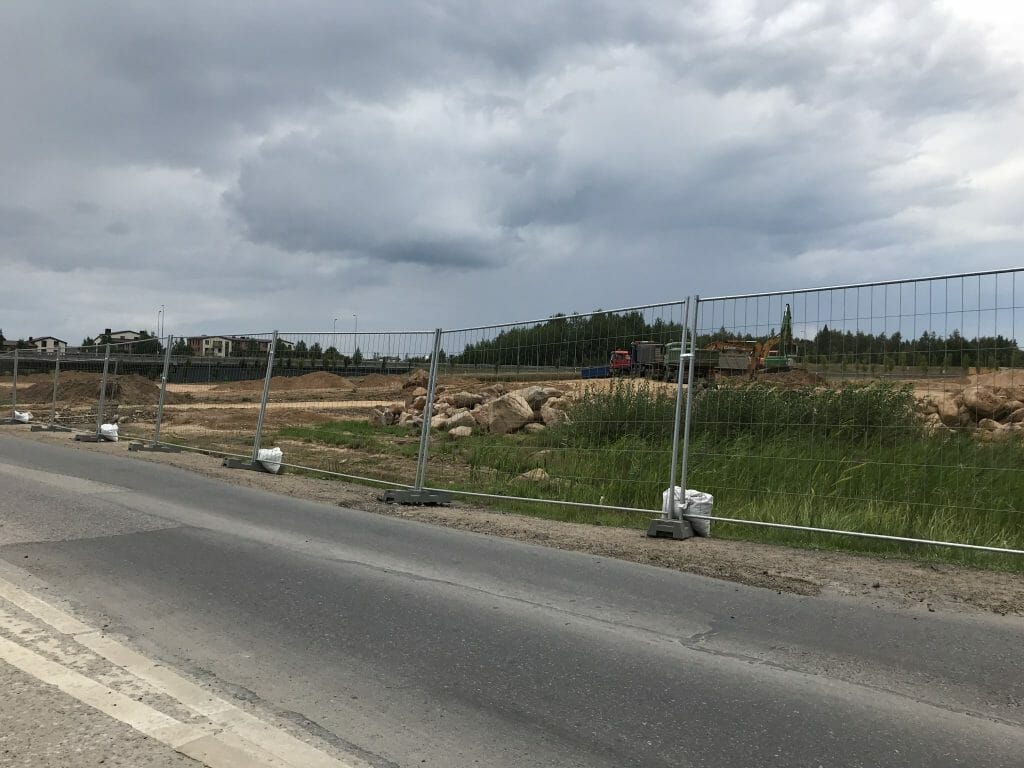 Pašilaičiai PC (Pavilnionių g. 55) - Tirdzniecības centrs - būvdarbu attēli