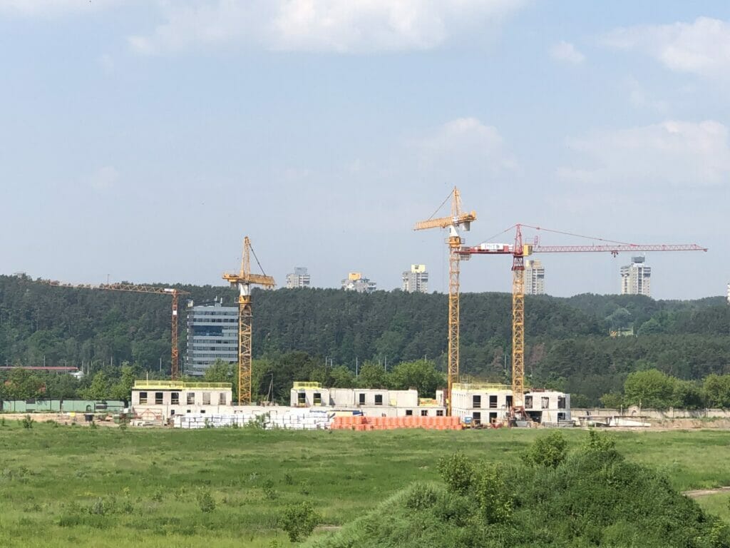 reVINGIS River Space (Geležinio Vilko g. 2) - Multi apartment - construction photos