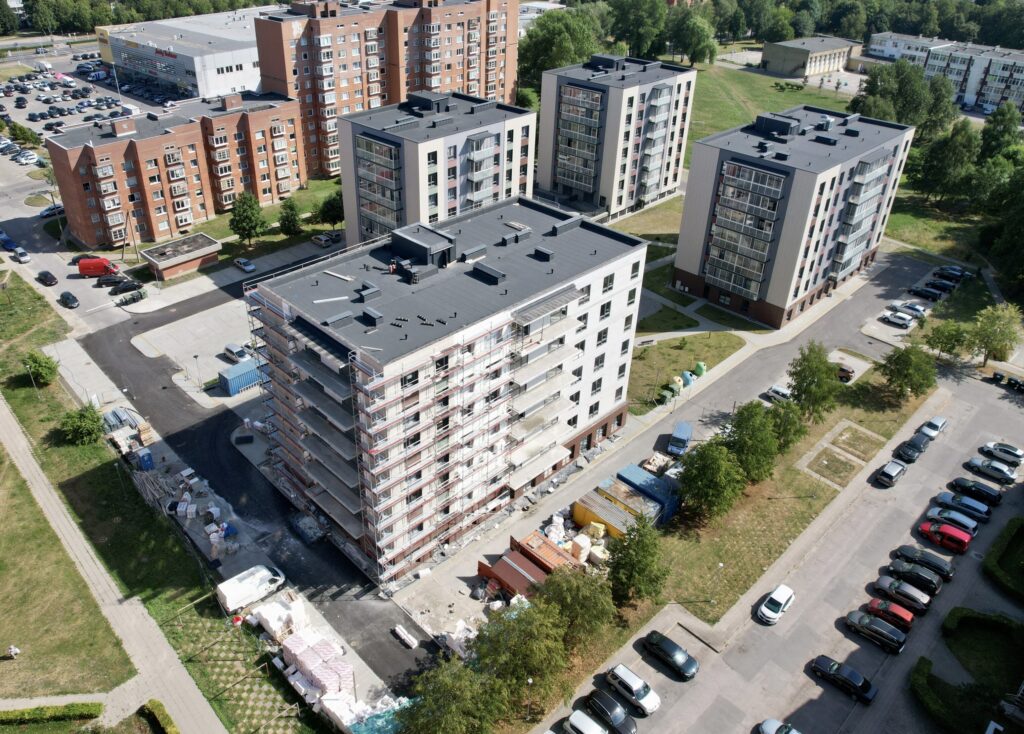 Baltijos terasos (Baltijos pr. 111) - Korterelamu - ehituse fotod