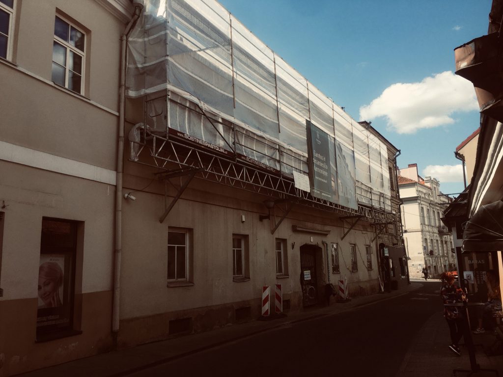 Totorių sodas (Totorių g. 13) - Multi apartment - construction photos