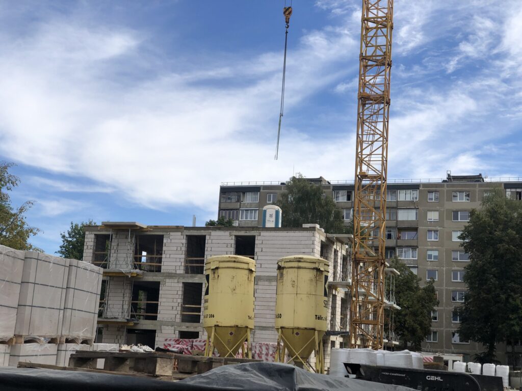 Life Story 3 etapas (Taikos pr. 57) - Multi apartment - construction photos