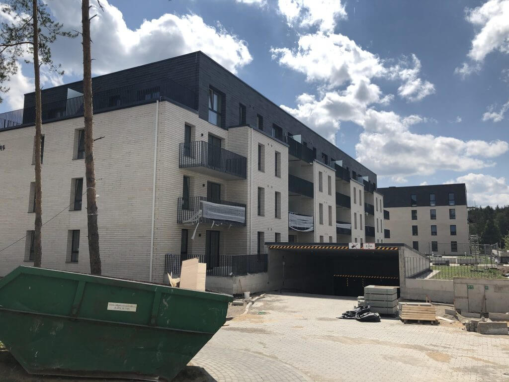 Lazdynėlių vingis 1-2 etapai (Lazdynėlių g. 38, 38A) - Multi apartment - construction photos