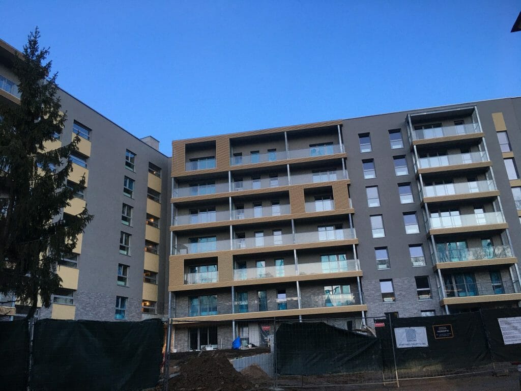 Sapiegų 19 (L. Sapiegos g. 19) - Multi apartment - construction photos