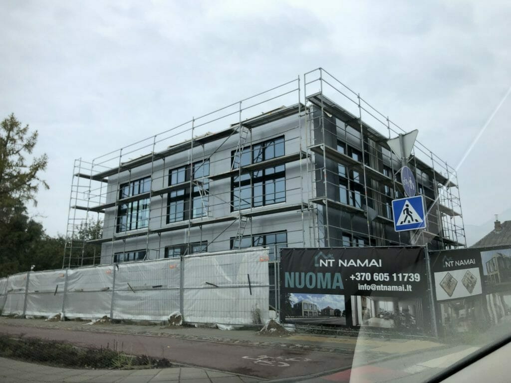 Veiverių g. 81 (Veiverių g. 81) - Office center - construction photos