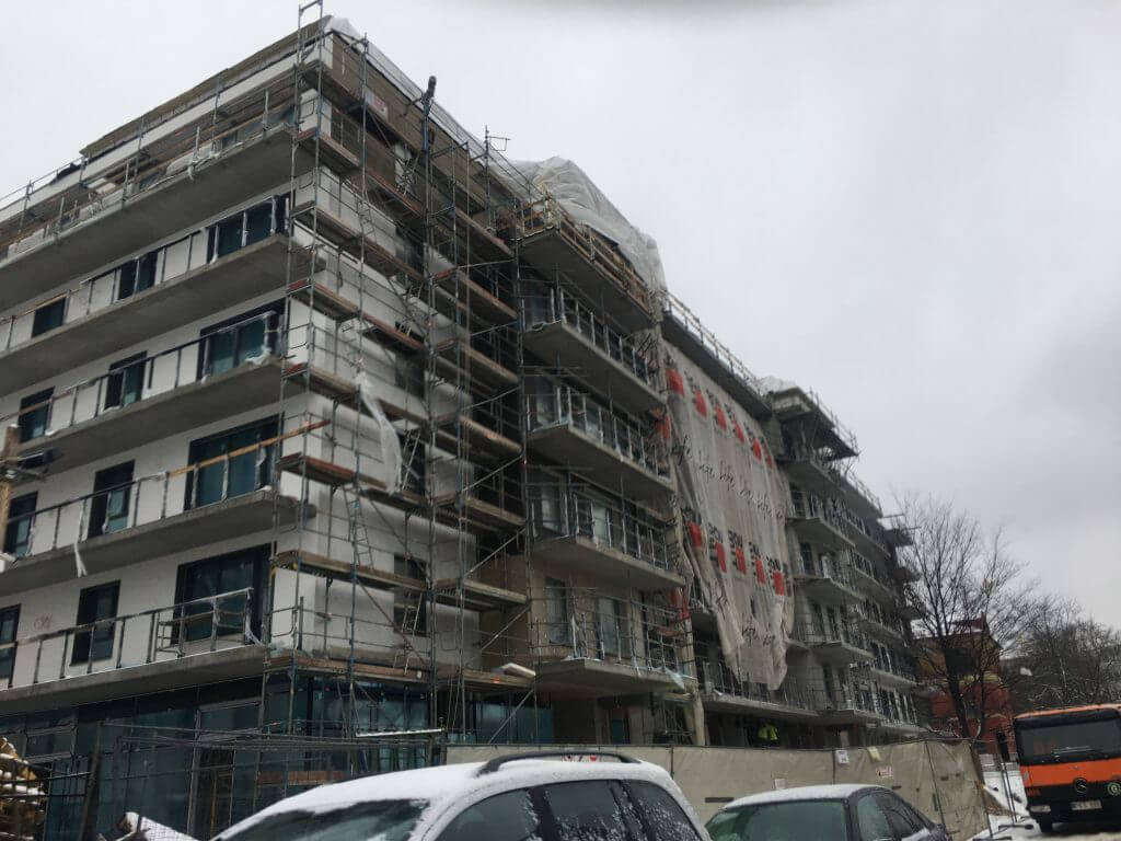 Raitininkų sodas (Raitininkų g. 4, 4A) - Multi apartment - construction photos