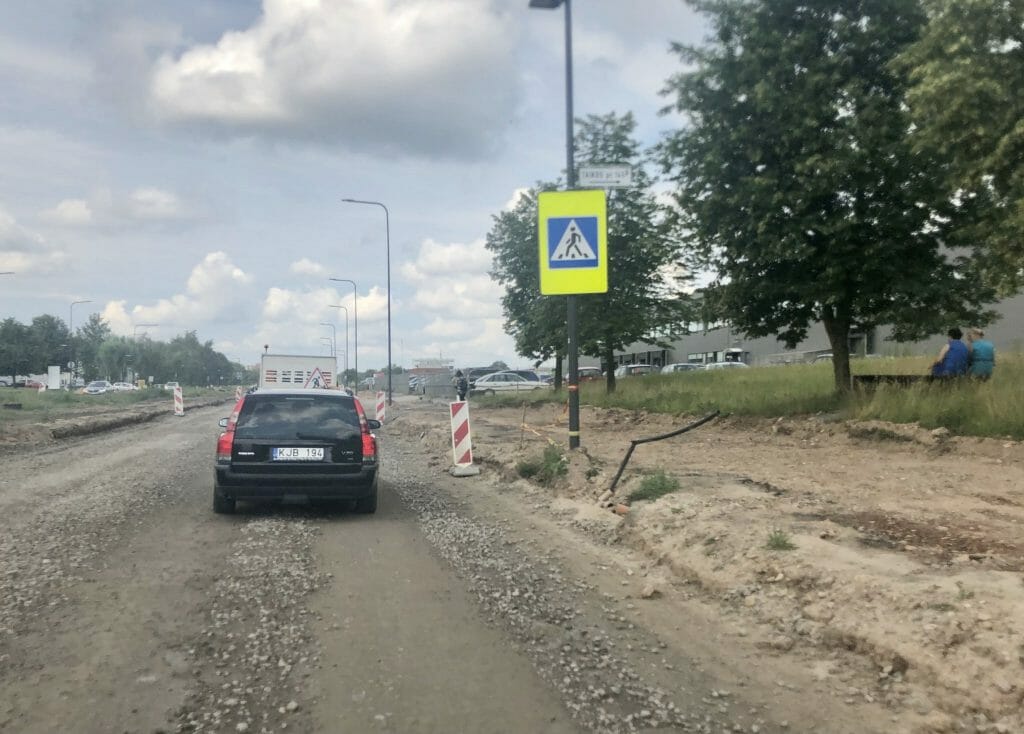 Taikos pr. rekonstrukcija 1 etapas (Taikos pr.) - Gatvė - statybų nuotraukos