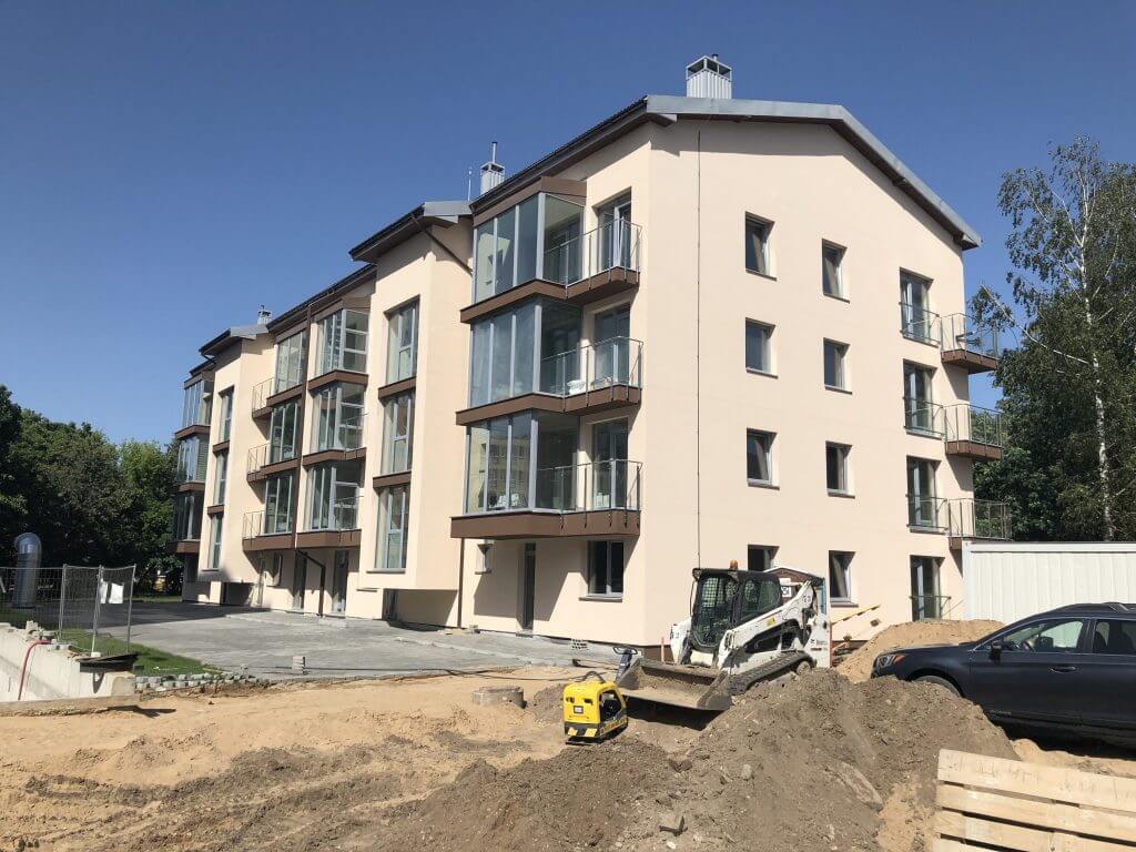 Žirmūnų skveras (Žirmūnų g. 34A) - Multi apartment - construction photos