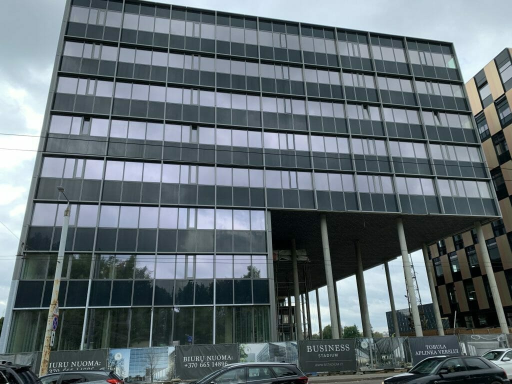 Business Stadium North East (Rinktinės g. 3) - Verslo centras - statybų nuotraukos