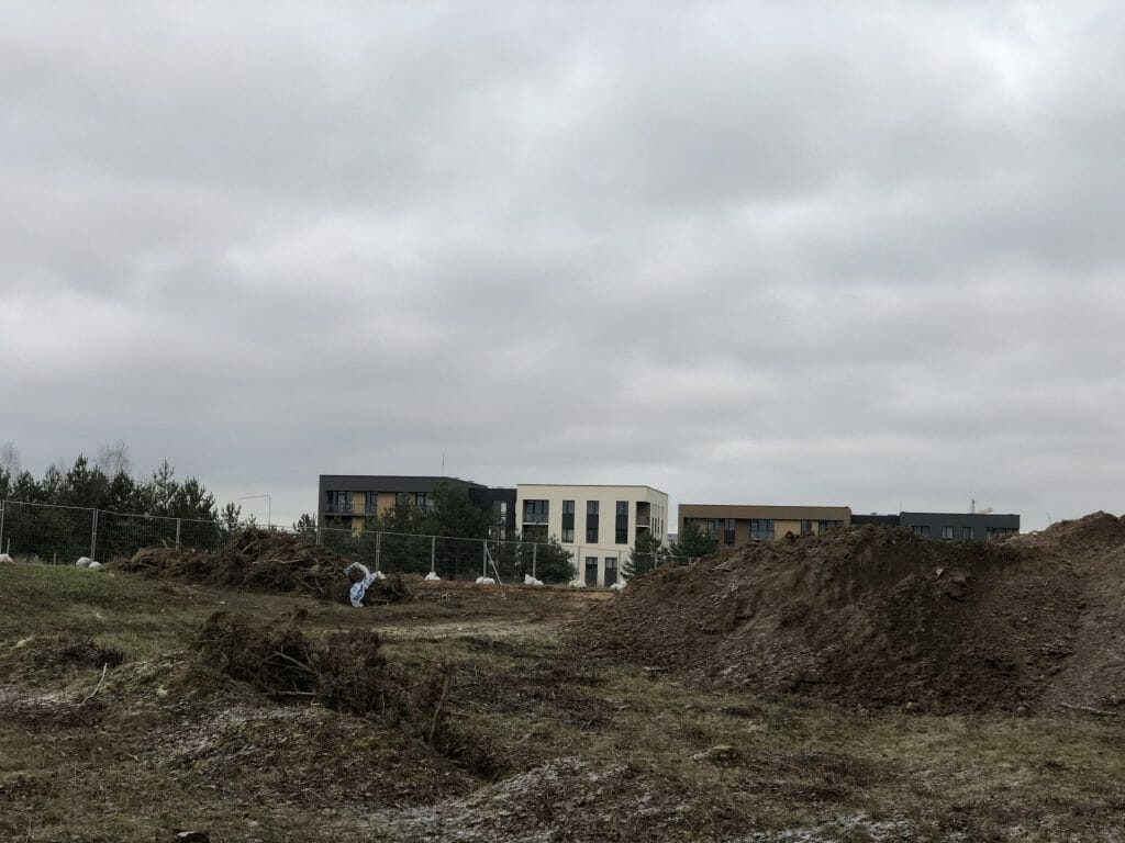 Gilužio rivjera 1 etapas (Gilužio g. 33, 35, 37) - Multi apartment - construction photos