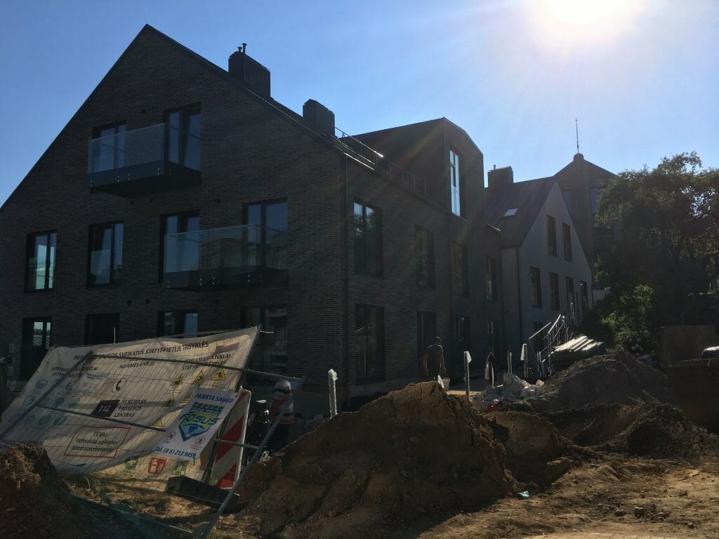 Andrum renesansas (Kreivasis skg. 4) - Multi apartment - construction photos