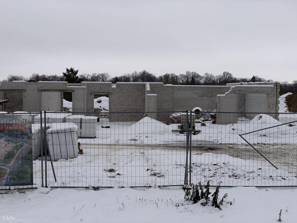 Klaipėdos Holivudas 1 etapas (M, L, K namai) (Kretingos g. 100) - Multi apartment - construction photos