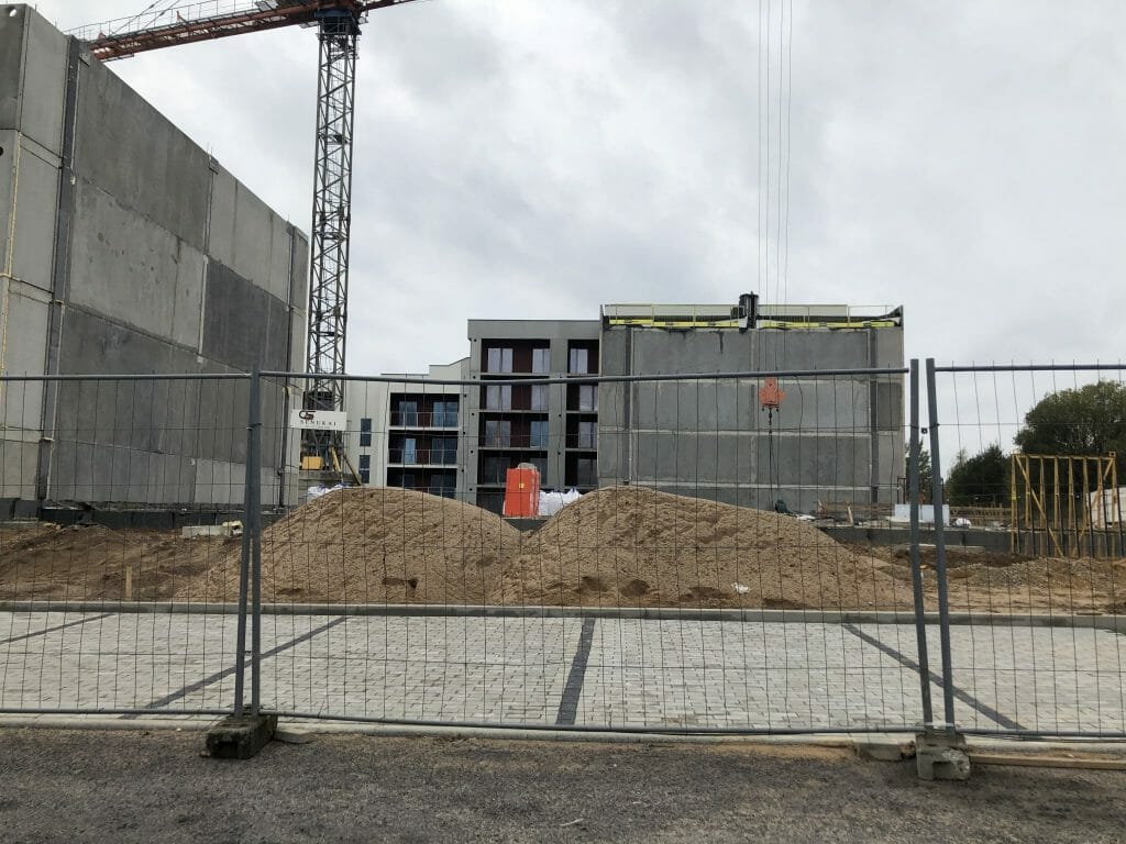 Naujoji Pilaitė 12 kvartalas (Tolminkiemio g. 37) - Multi apartment - construction photos