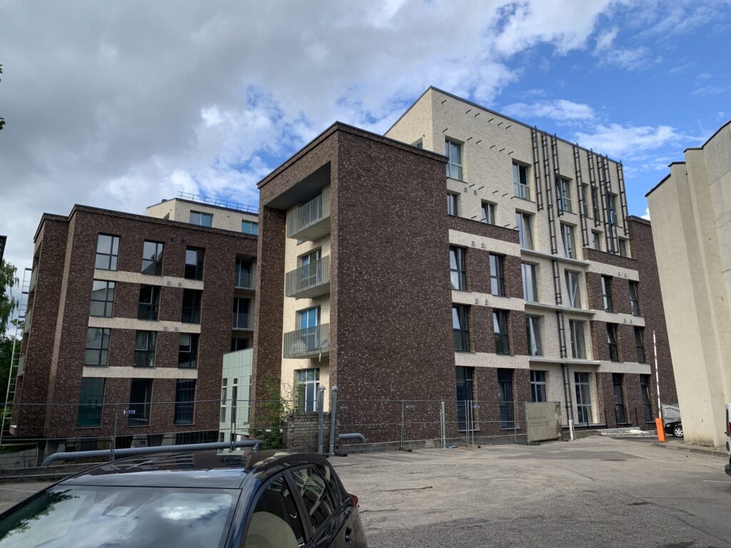 Vytenio 4 (Vytenio g. 4) - Multi apartment - construction photos