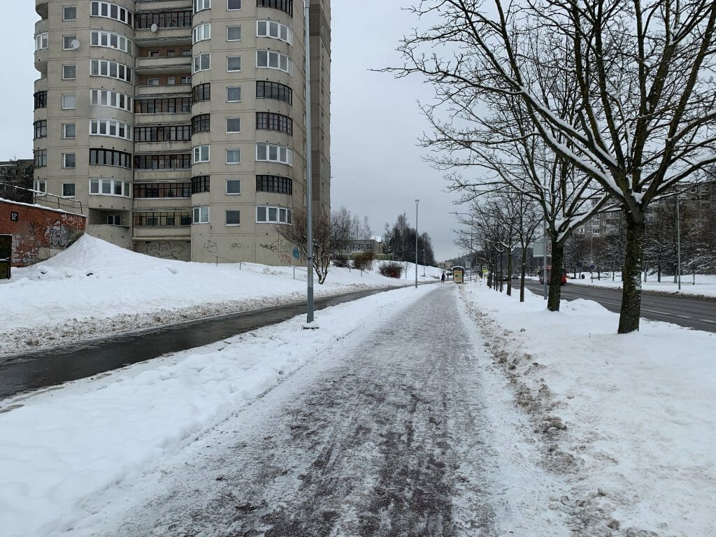 S. Stanevičiaus g. dviračių takas (S. Stanevičiaus g.) - Bike path - construction photos