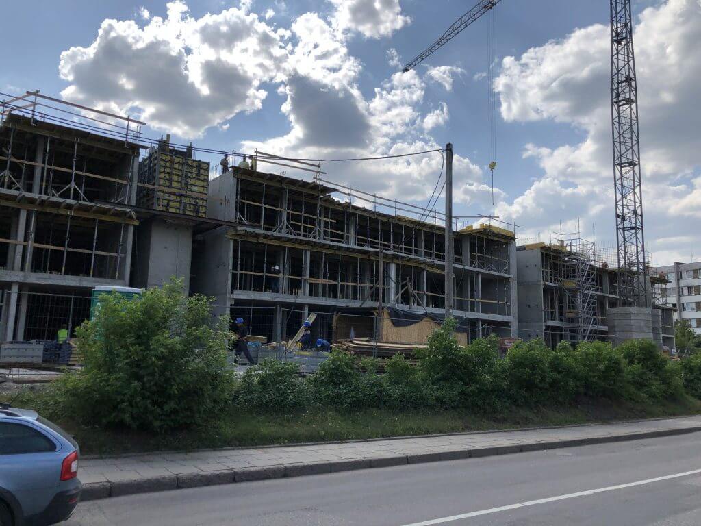 Lucky Homes (Gerosios Vilties g. 27) - Multi apartment - construction photos