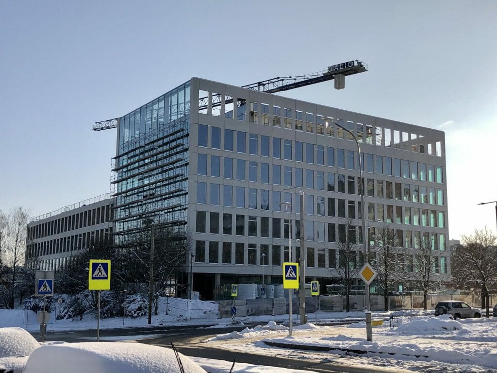 Freedom 36 (Laisvės pr. 36) - Office center - construction photos