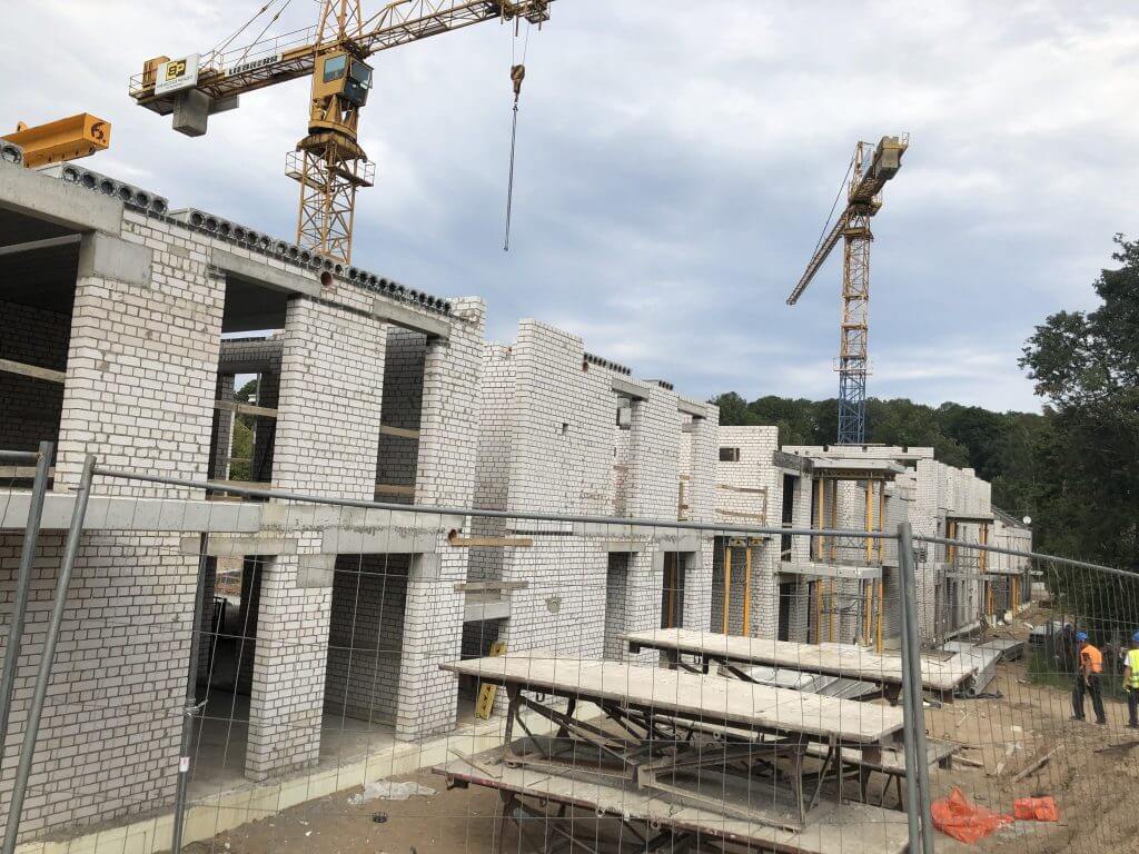 PAUPYS 7 etapas (Aukštaičių g. 19, Paupio g. 50) - Multi apartment - construction photos