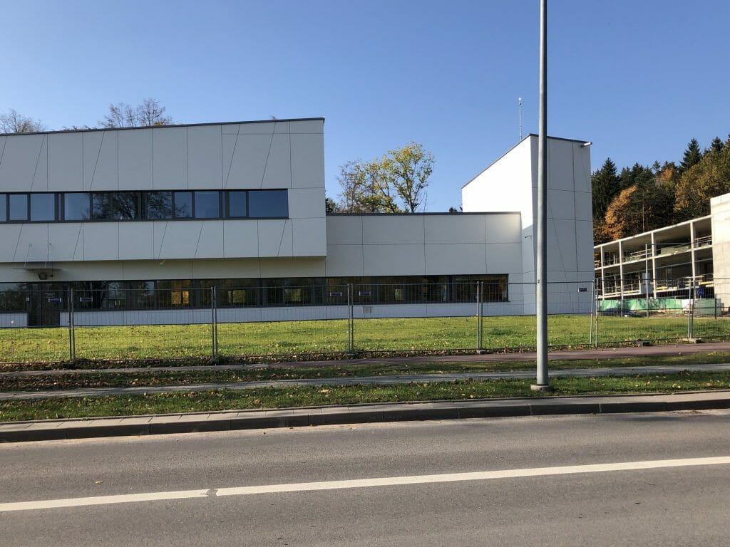 VUL Santariškių klinikų tuberkuliozės ir infekcinių ligų ligoninė (Santariškių g. 14) - Hospital - construction photos