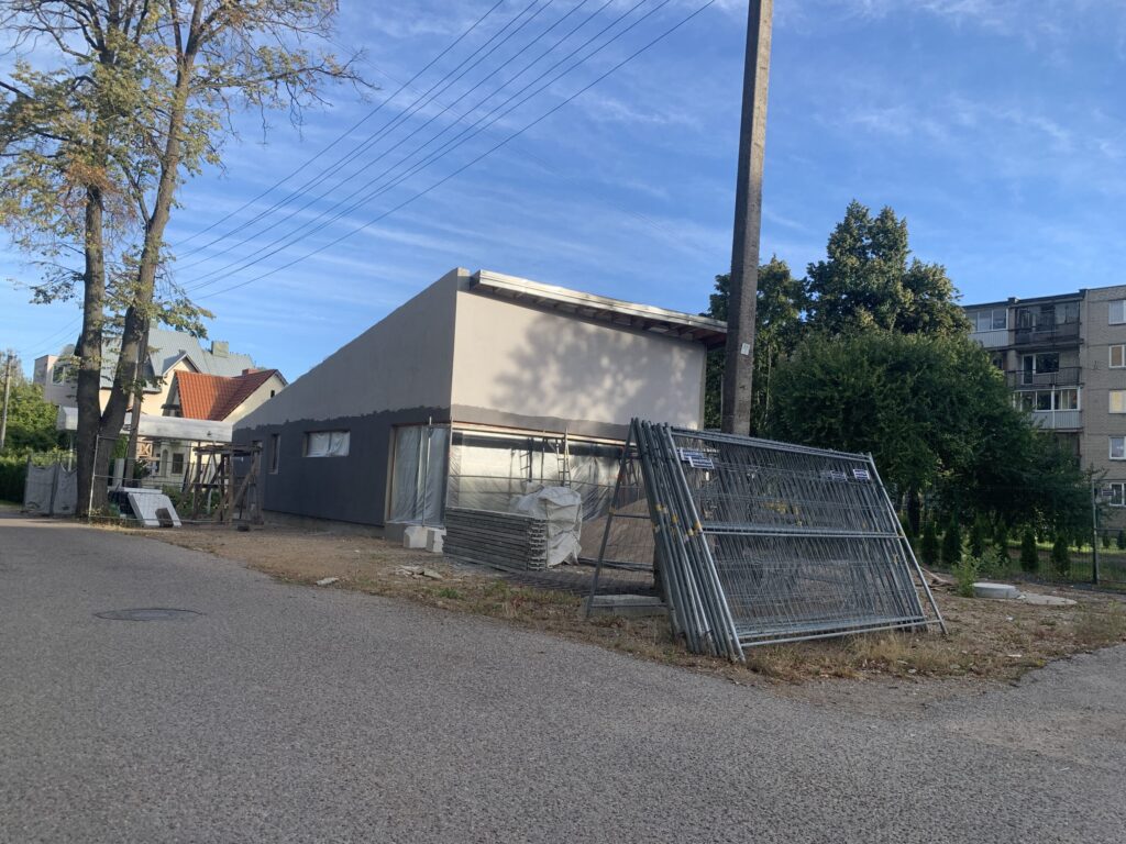 Stoties g. 2 (Stoties g. 2) - Pārtikas veikals - būvdarbu attēli