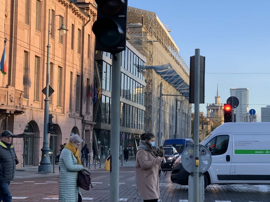 LR Užsienio reikalų ministerijos rekonstrukcija (J. Tumo-Vaižganto g. 2) - Administratīvā ēka - būvdarbu attēli