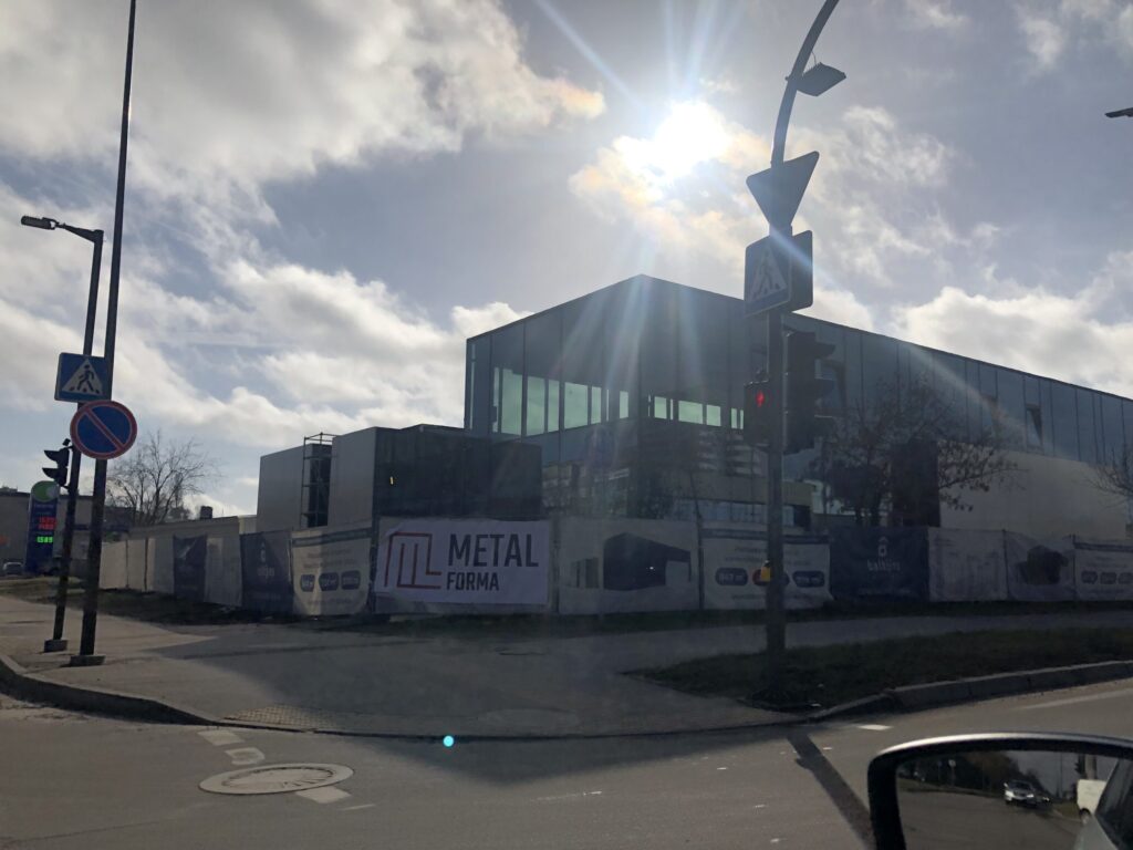 Partizanų g. 26B (Partizanų g. 26B) - Non-food store - construction photos