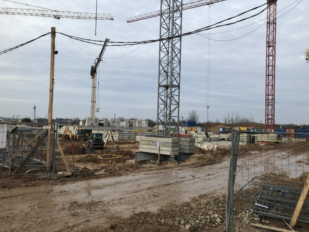 Grigalaukio dominija 4 etapas (Budiniškių g. 9) - Multi apartment - construction photos
