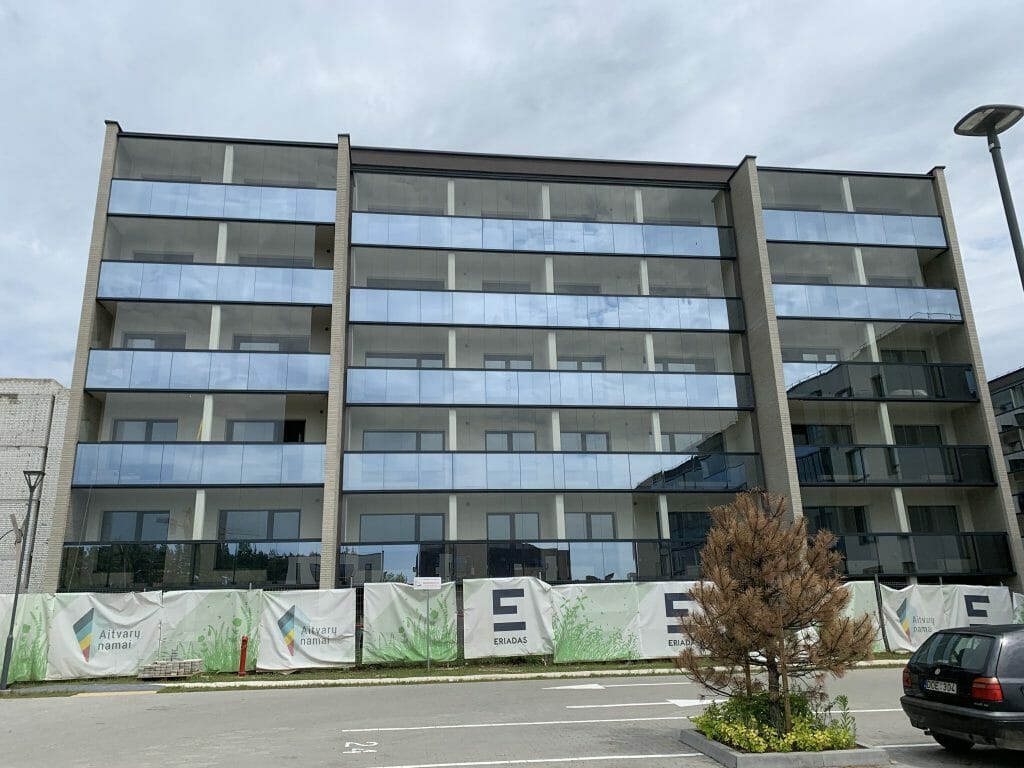 Aitvarų namai 2 etapas (Lazdynėlių g. 16A, 16B, 16C) - Multi apartment - construction photos