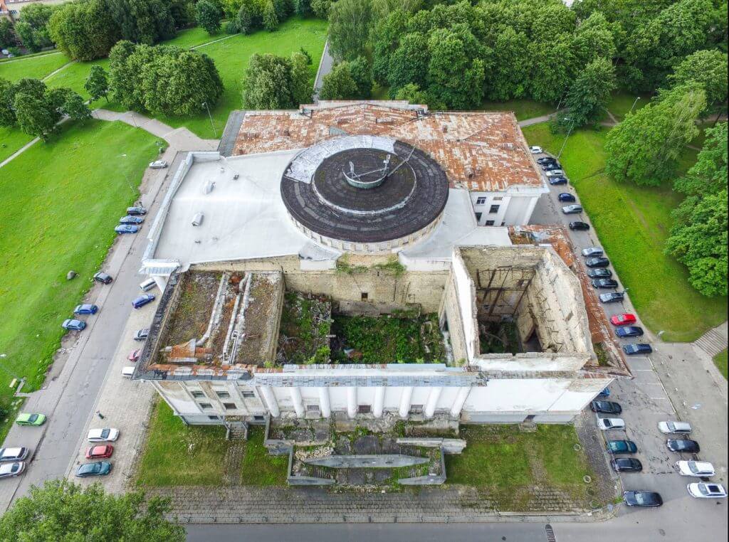 Nacionalinė koncertų salė "Tautos namai" (V. Mykolaičio-Putino g. 5) - Concert hall - construction photos