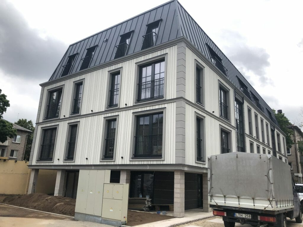 Karoso rezidencija 1 etapas (J. Karoso g. 21A) - Multi apartment - construction photos