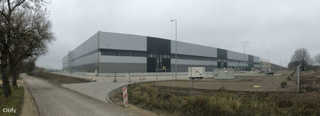 Liepkalnio industrinis parkas 4 etapas (Sodybų g. 30) - Sandėlys / Platinimo centras - statybų nuotraukos