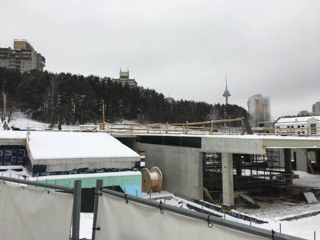 Lazdynų baseinas (Erfurto g. 13) - Pool - construction photos