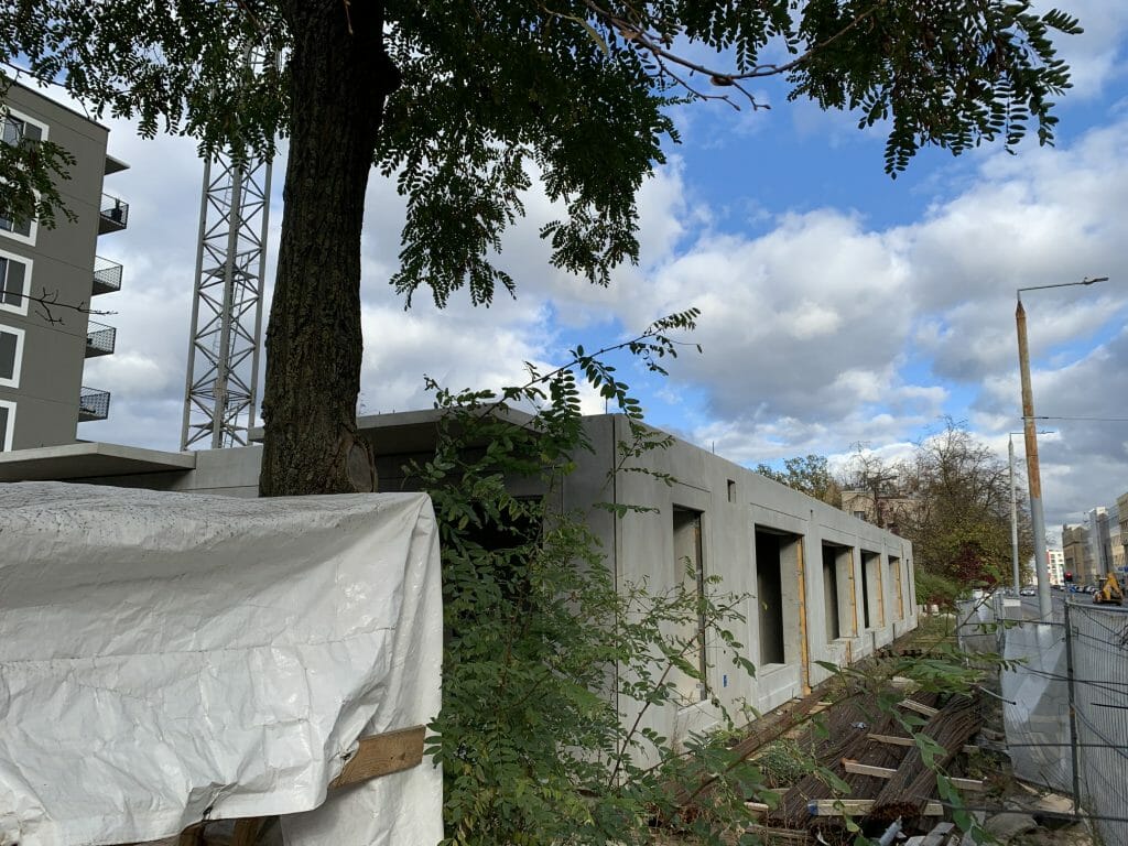 Liveup 2 etapas (Naugarduko g. 62) - Multi apartment - construction photos