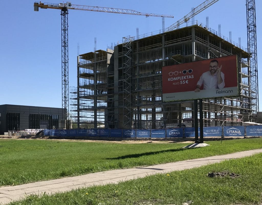 Aerocity Dariaus ir Girėno g. 34F (Dariaus ir Girėno g. 34F) - Office center - construction photos