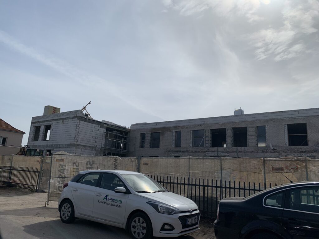Darželis Jūratės g. (Jūratės g. 19) - Primary and secondary education - construction photos