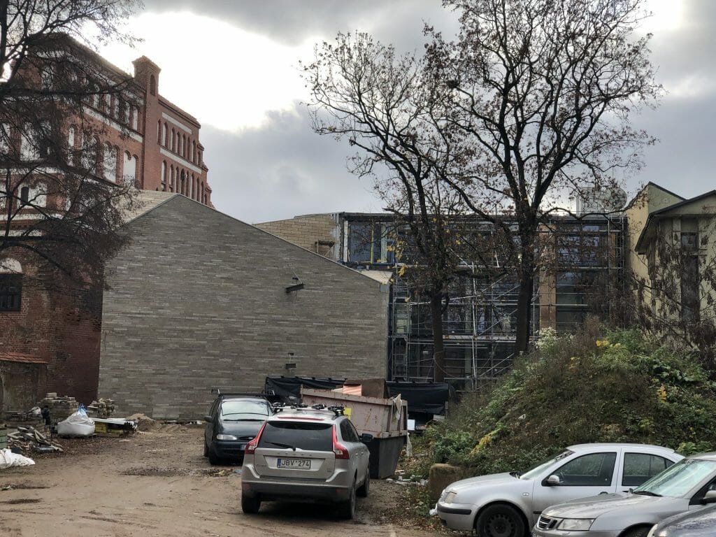 Marijos radijas (V. Sladkevičiaus g. 5) - Kultuurikeskus - ehituse fotod