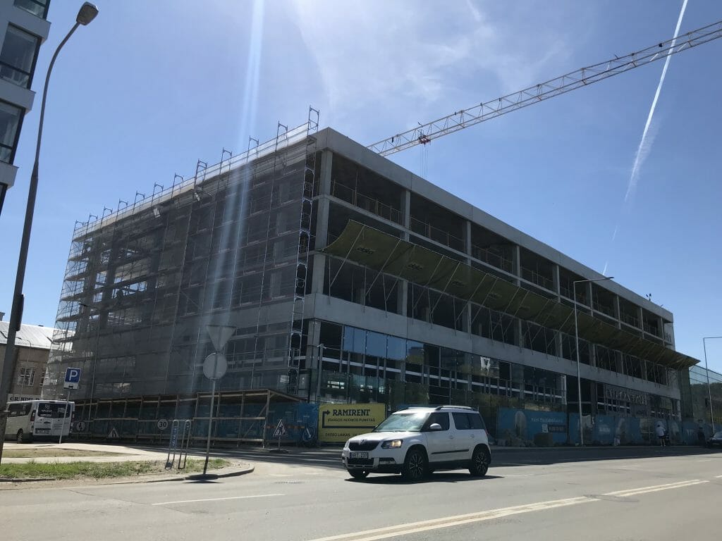 Žalgirio 112 (Žalgirio g. 112) - Biroju centrs - būvdarbu attēli