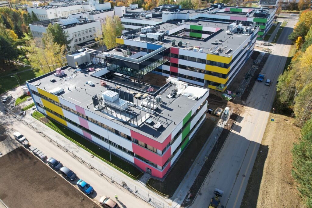 Vaikų pediatrijos II korpusas (Santariškių g. 7) - Hospital - construction photos