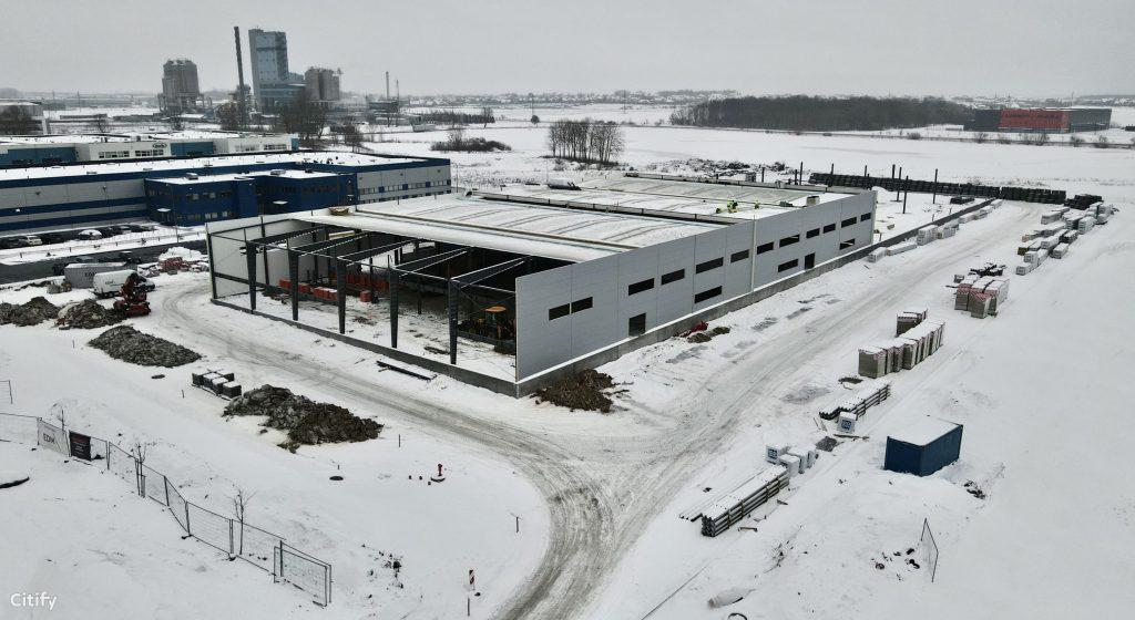 FlexStart 02 (Pramonės g. 29) - Light manufacturing - construction photos